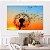 Quadro Decorativo Canvas Paisagem Dente de Leão ao Entardecer Horizontal - Imagem 5