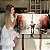 Quadro Decorativo Canvas Paisagem Pintura Casal em Frente a Torre Eiffel Horizontal - Imagem 7