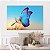 Quadro Decorativo Canvas Borboleta Pousando no Dente de Leão Horizontal - Imagem 5