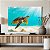 Quadro Decorativo Canvas Animais Tartaruga Nadando no Mar Horizontal - Imagem 4