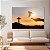 Quadro Decorativo Canvas Religioso A pomba da Paz com Cruz ao Fundo Horizontal - Imagem 2