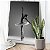 Quadro Decorativo Canvas Bailarina Preto e Branco Vertical - Imagem 4