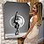 Quadro Decorativo Canvas Bailarina Preto e Branco Vertical - Imagem 6