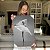 Quadro Decorativo Canvas Bailarina Preto e Branco Vertical - Imagem 5