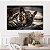 Quadro Decorativo Canvas Animais Tigre Deitado Horizontal - Imagem 5