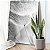 Quadro Decorativo Canvas Dente de Leão Preto e Branco Vertical - Imagem 2