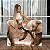 Quadro Decorativo Canvas Animais Elefantes Encostando as Trombas Horizontal - Imagem 1