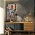 Quadro Decorativo Canvas Street Art Boneco Placa Pare Vertical - Imagem 3