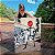 Quadro Decorativo Canvas Street Art Boneco Placa Pare Vertical - Imagem 1