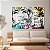 Quadro Decorativo Canvas Rosto Feminino Street Arte Horizontal - Imagem 2