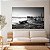 Quadro Decorativo Canvas Paisagem de Barco na Areia da Praia Horizontal - Imagem 2
