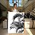 Quadro Decorativo Canvas Paisagem Folhas de Palmeira Preto e Branco Vertical - Imagem 1