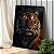 Quadro Decorativo Canvas Tigre Felino Vertical - Imagem 3