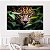 Quadro Decorativo Canvas Paisagem Selva Onça Pintada Em Meio A Folhagens Horizontal - Imagem 5