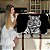 Quadro Decorativo Canvas Tigre Felino Preto e Branco Horizontal - Imagem 7