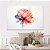 Quadro Decorativo Canvas Flor Abstrata Aquarelada Horizontal - Imagem 5