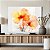 Quadro Decorativo Canvas Flores Abstratas Aquareladas Horizontal - Imagem 4
