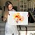 Quadro Decorativo Canvas Flores Abstratas Aquareladas Horizontal - Imagem 6