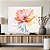 Quadro Decorativo Canvas Flor Abstrata Aquarelada Horizontal - Imagem 4