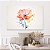 Quadro Decorativo Canvas Flor Abstrata Aquarelada Horizontal - Imagem 5