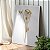 Quadro Decorativo Canvas Floral Composição de Flores Brancas com Dourado Vertical - Imagem 4