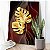 Quadro Decorativo Canvas Costela de Adão Abstrata Vertical - Imagem 4