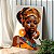 Quadro Decorativo Canvas Africana Mulher Beleza Feminina Vertical - Imagem 2