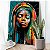 Quadro Decorativo Canvas Mulher Abstrata Beleza Feminina Vertical - Imagem 3