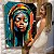 Quadro Decorativo Canvas Mulher Abstrata Beleza Feminina Vertical - Imagem 6