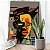 Quadro Decorativo Canvas Arte de Rua Rosto De Menino Street Art Vertical - Imagem 3