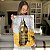 Quadro Decorativo Canvas Big Ban Abstrato Fundo Dourado Vertical - Imagem 5
