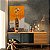 Quadro Decorativo Canvas Vaso de Flores Abstrato Vertical - Imagem 2