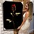 Quadro Decorativo Canvas Floral Rosa Dourada Fundo Preto - Imagem 6