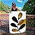 Quadro Decorativo Canvas Folhagens Pretas e Douradas Abstratas Vertical - Imagem 4