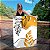 Quadro Decorativo Canvas Folhagens Pretas e Douradas Abstratas Vertical - Imagem 4