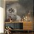 Quadro Decorativo Canvas Paisagem Árvore em meio a água Preto e Branco Vertical - Imagem 3
