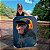 Quadro Decorativo Canvas Macaco de Fone Vertical - Imagem 2