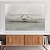 Quadro Decorativo Canvas Paisagem de Fotografia de Avião Antigo Preto e Branco Horizontal - Imagem 2