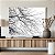 Quadro Decorativo Canvas Paisagem de Galhos Secos Preto e Branco Vertical - Imagem 4
