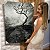 Quadro Decorativo Canvas Paisagem de Pássaros voando em Bando Próximos de Árvore Seca Vertical - Imagem 7