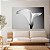 Quadro Decorativo Canvas Floral Pétala de Flor em Zoom Detalhado Preto e Branco Horizontal - Imagem 3