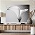 Quadro Decorativo Canvas Floral Pétala de Flor em Zoom Detalhado Preto e Branco Horizontal - Imagem 4
