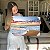 Quadro Decorativo Canvas Paisagem de Ondas do Mar em Praia ao Pôr do Sol Horizontal - Imagem 6