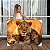 Quadro Decorativo Canvas Leão Mãe Leoa Com Três Filhotes Horizontal - Imagem 1