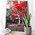 Quadro Decorativo Canvas Paisagem Árvore com Folhas Vermelhas Vertical - Imagem 4