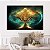 Quadro Decorativo Canvas Paisagem de Árvore da Vida Colorida Abstrata Horizontal - Imagem 4