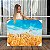 Quadro Decorativo Canvas Paisagem Campo de Trigo com Céu Azul Horizontal - Imagem 1
