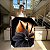 Quadro Decorativo Canvas Folhas Preta e Dourada Asbtrato Vertical - Imagem 7