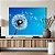 Quadro Decorativo Canvas Paisagem Dente de Leão Voando com Céu Azul Horizontal - Imagem 4
