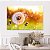 Quadro Decorativo Canvas Paisagem Dente de Leão Voando ao Entardecer Horizontal - Imagem 5